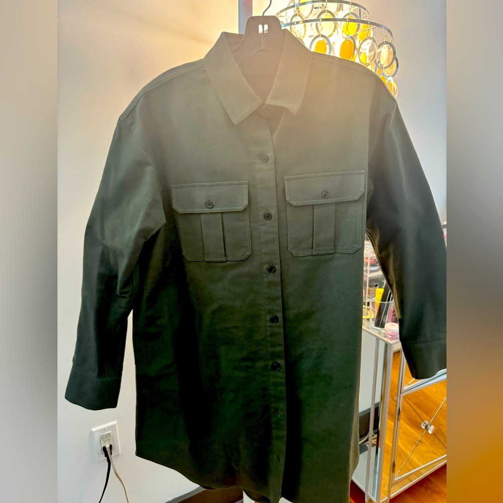 Theory - New Season Military Shirt Dress
